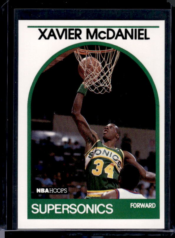 1989-90 Hoops #70 Xavier McDaniel
