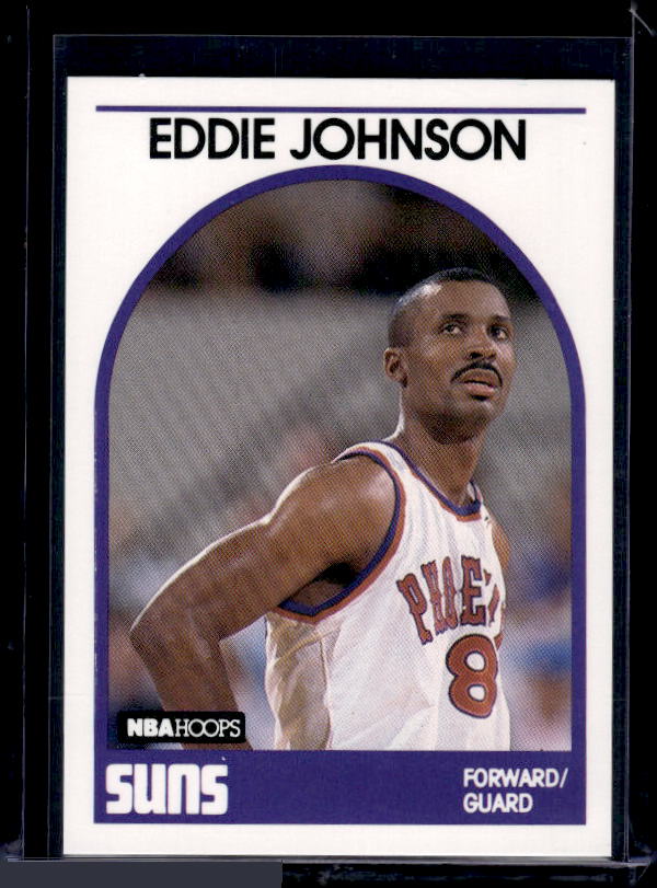 1989-90 Hoops #195 Eddie Johnson