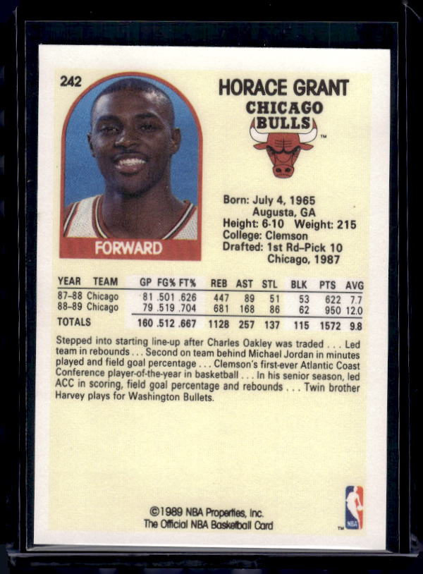 1989-90 Hoops #242 Horace Grant