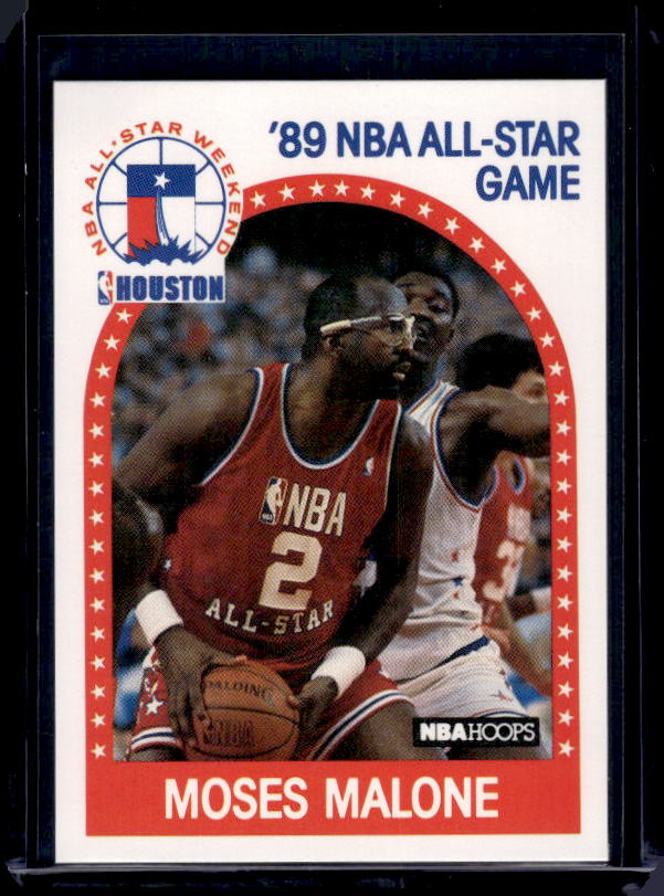 1989-90 Hoops #84 Moses Malone