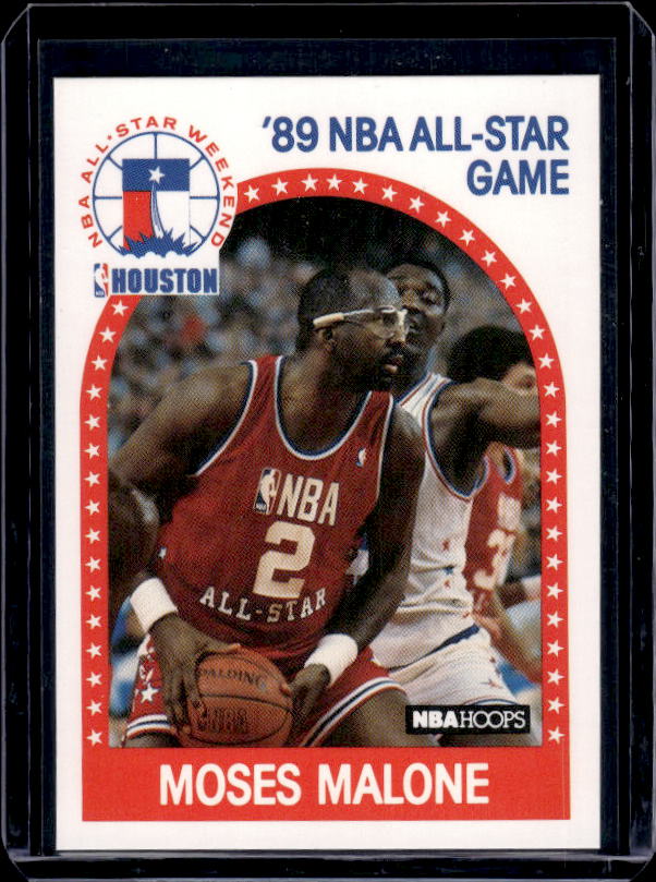 1989-90 Hoops #84 Moses Malone
