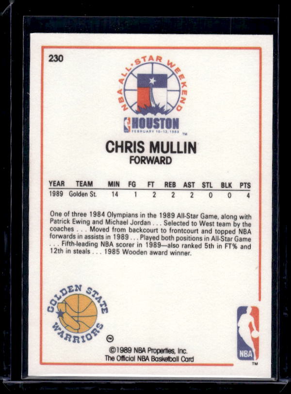 1989-90 Hoops #230 Chris Mullin