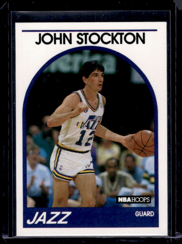 1989-90 Hoops #140 John Stockton