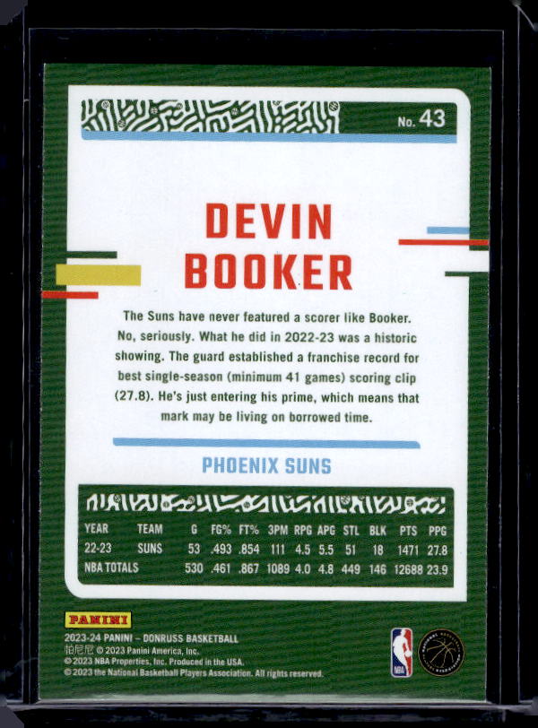 2023-24 Donruss #43 Devin Booker