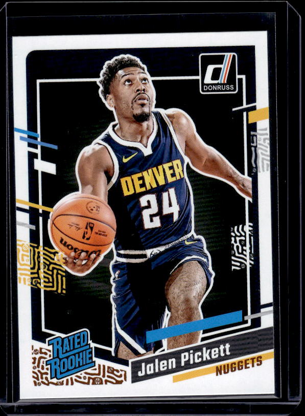 2023-24 Donruss #217 Jalen Pickett Choice