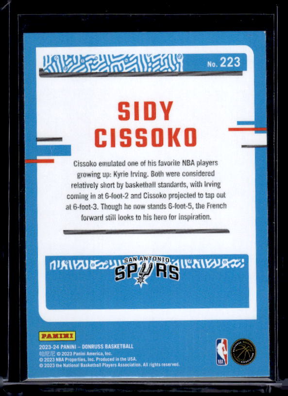 2023-24 Donruss #223 Sidy Cissoko