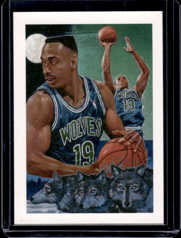 1991-92 Hoops #518 Tony Campbell