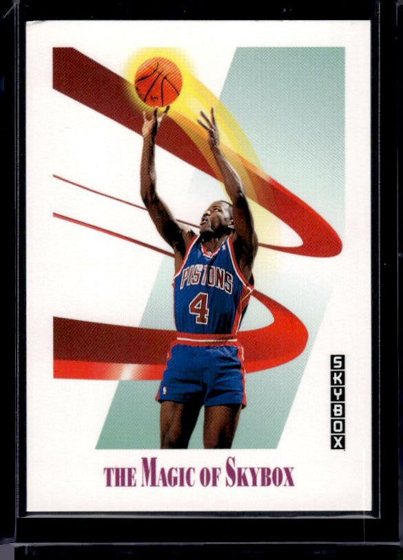 1991-92 SkyBox #565 Joe Dumars