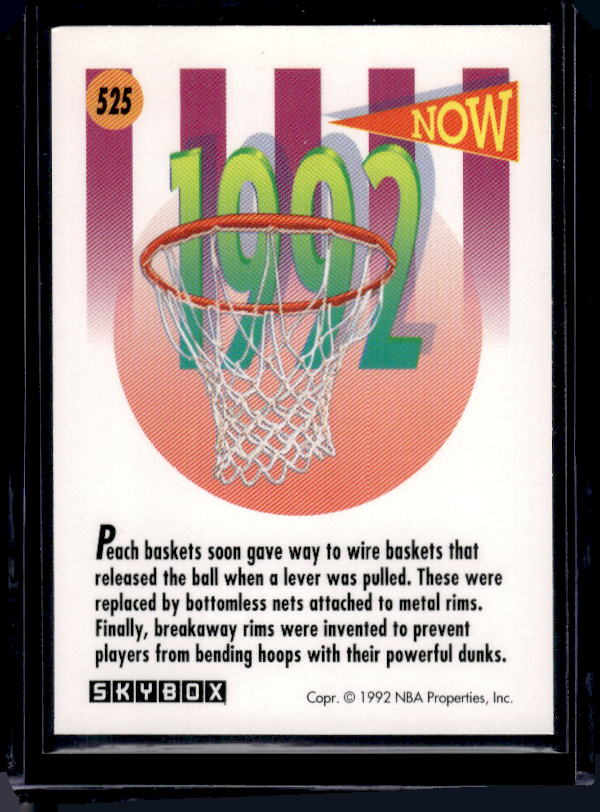 1991-92 SkyBox #525 The Basket