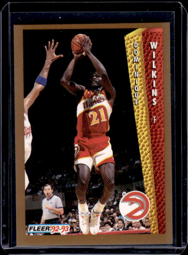 1992-93 Fleer #8 Dominique Wilkins