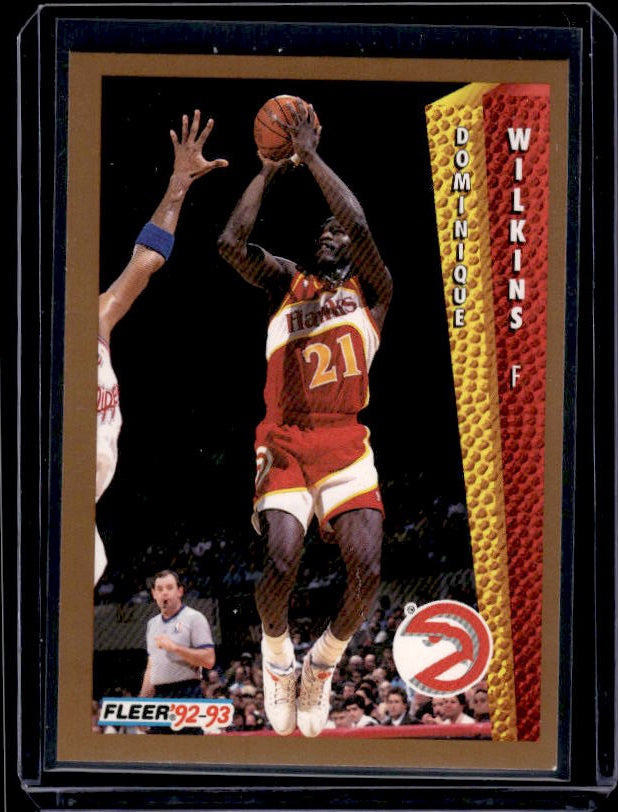 1992-93 Fleer #8 Dominique Wilkins