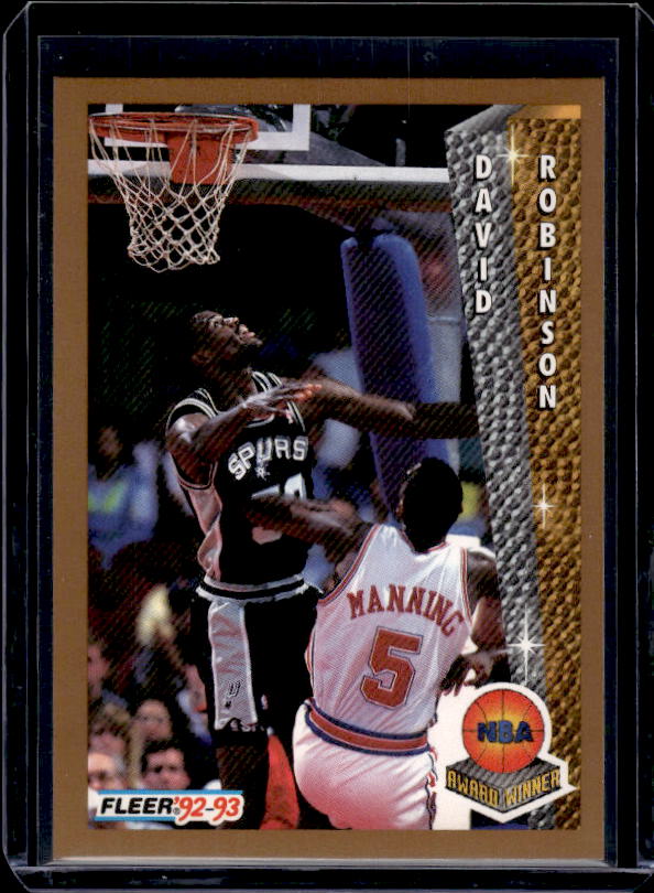 1992-93 Fleer #248 David Robinson