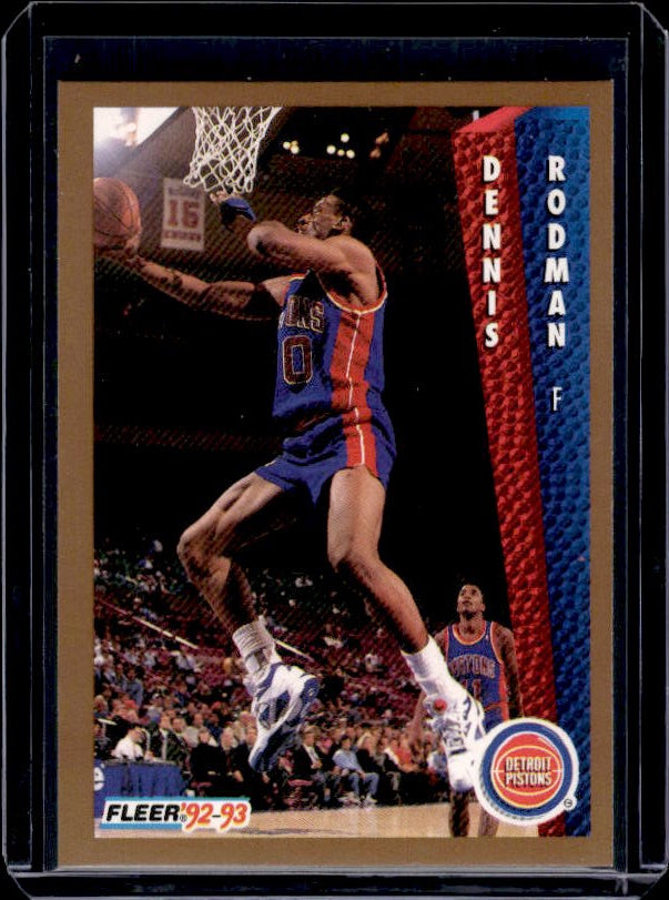 1992-93 Fleer #66 Dennis Rodman