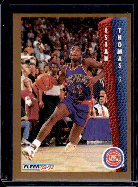 1992-93 Fleer #69 Isiah Thomas