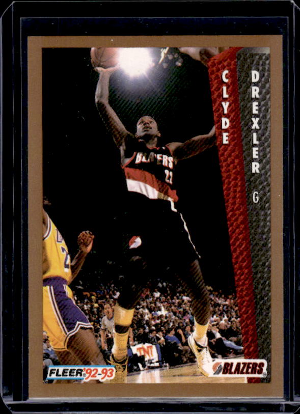 1992-93 Fleer #186 Clyde Drexler