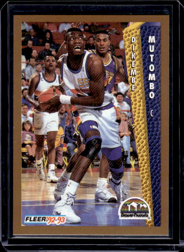1992-93 Fleer #60 Dikembe Mutombo