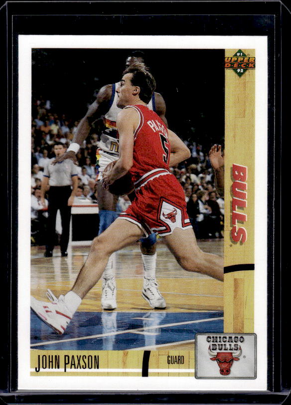 1991-92 Upper Deck #117 John Paxson