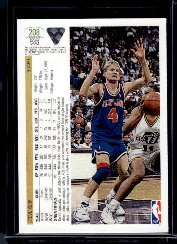 1991-92 Upper Deck #208 Steve Kerr