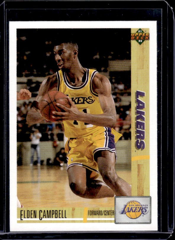 1991-92 Upper Deck #126b Elden Campbell