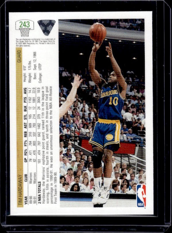 1991-92 Upper Deck #243 Tim Hardaway
