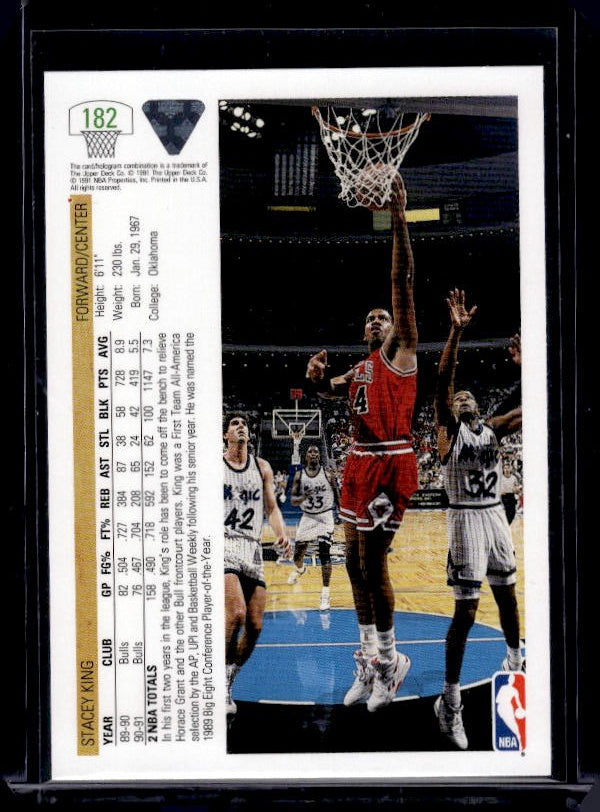 1991-92 Upper Deck #182 Stacey King