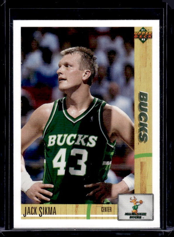 1991-92 Upper Deck #370 Jack Sikma