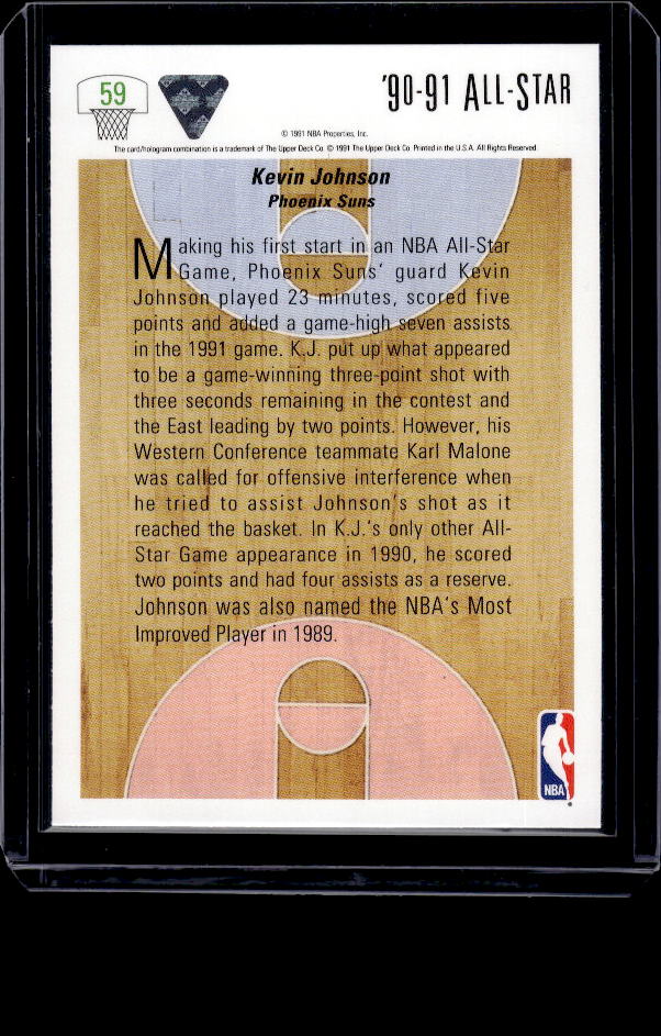 1991-92 Upper Deck #59 Kevin Johnson