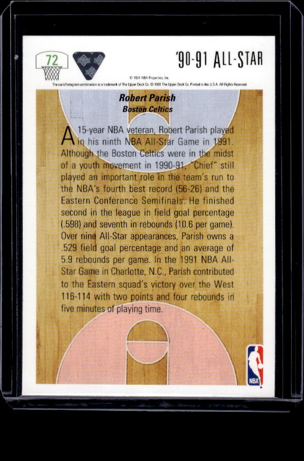1991-92 Upper Deck #72 Robert Parish