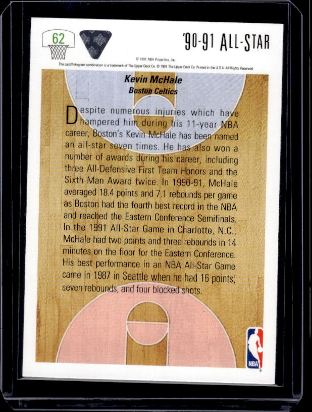 1991-92 Upper Deck #62 Kevin McHale