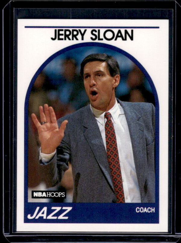 1989-90 Hoops #267 Jerry Sloan