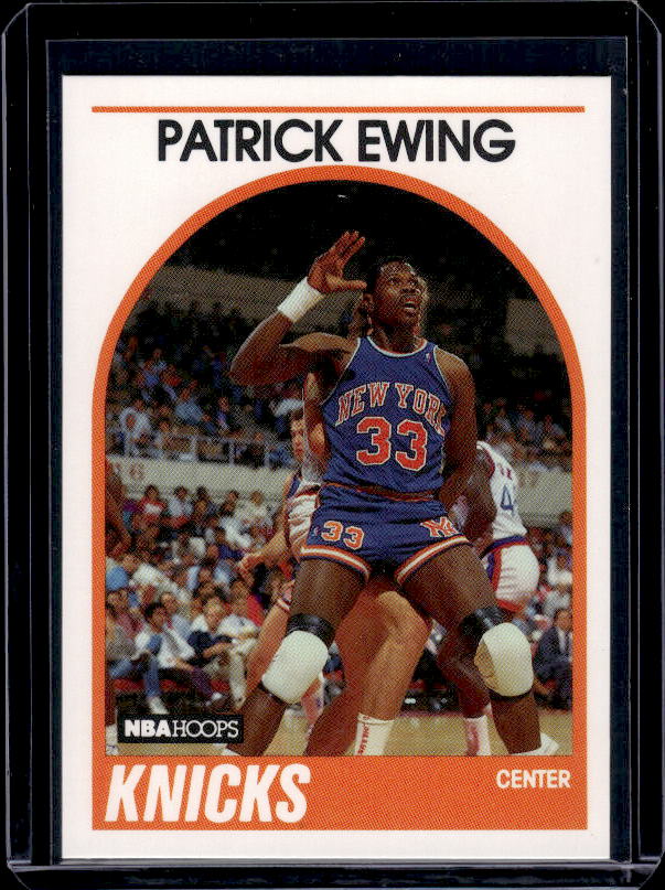 1989-90 Hoops #80 Patrick Ewing