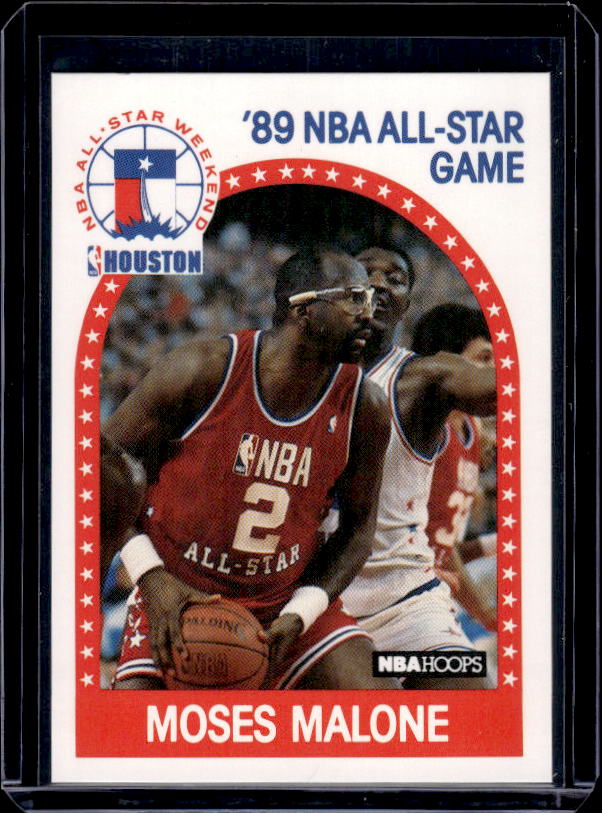 1989-90 Hoops #84 Moses Malone
