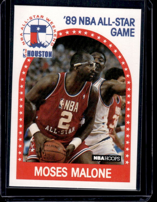 1989-90 Hoops #84 Moses Malone