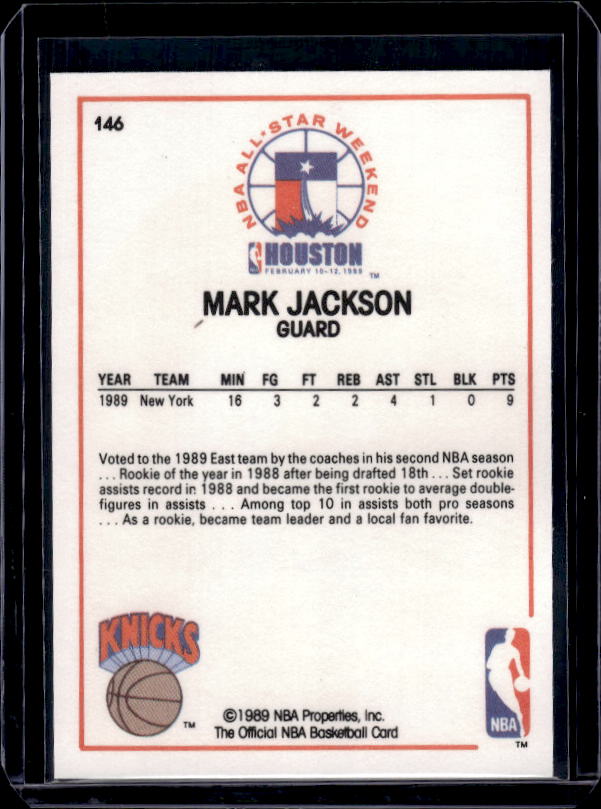 1989-90 Hoops #146 Mark Jackson