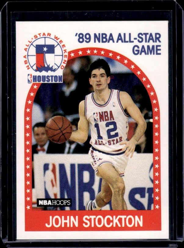 1989-90 Hoops #297 John Stockton