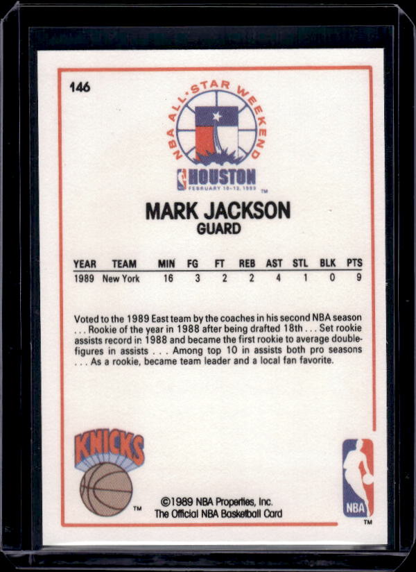 1989-90 Hoops #146 Mark Jackson