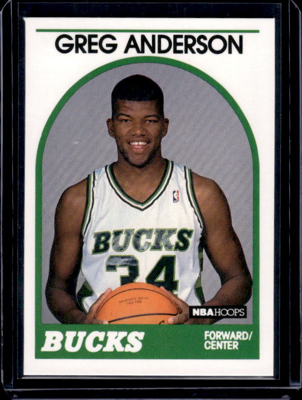1989-90 Hoops #342 Greg Anderson