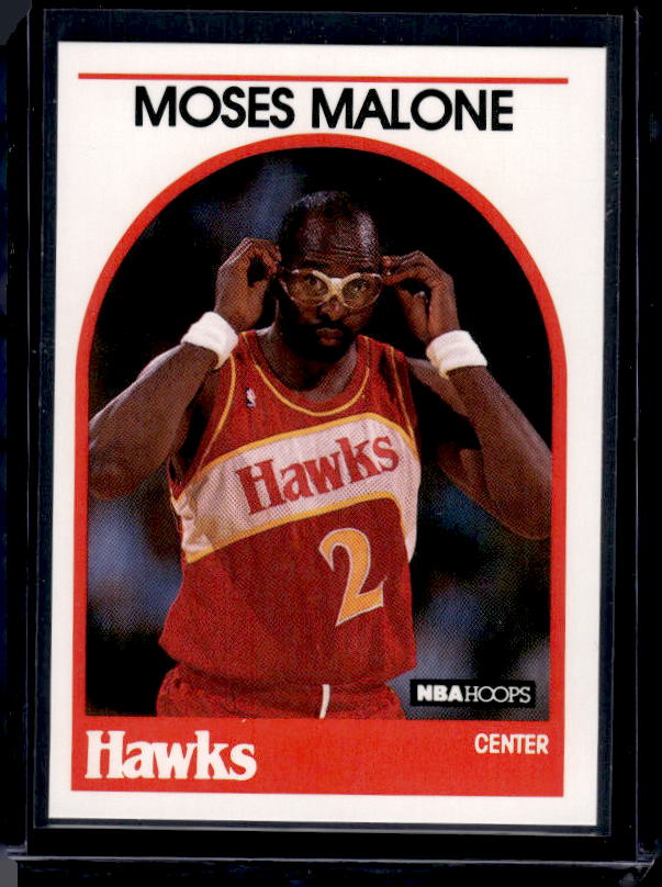 1989-90 Hoops #290 Moses Malone