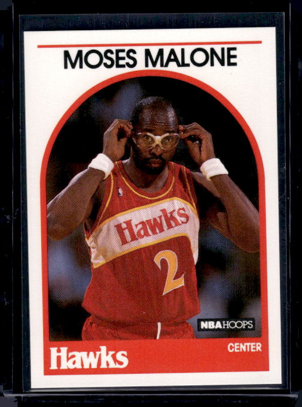 1989-90 Hoops #290 Moses Malone