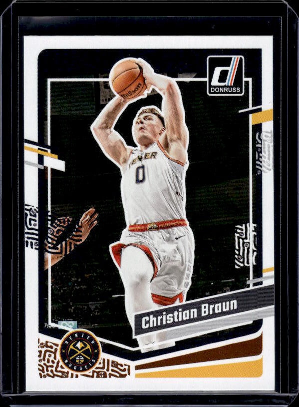 2023-24 Donruss #160 Christian Braun