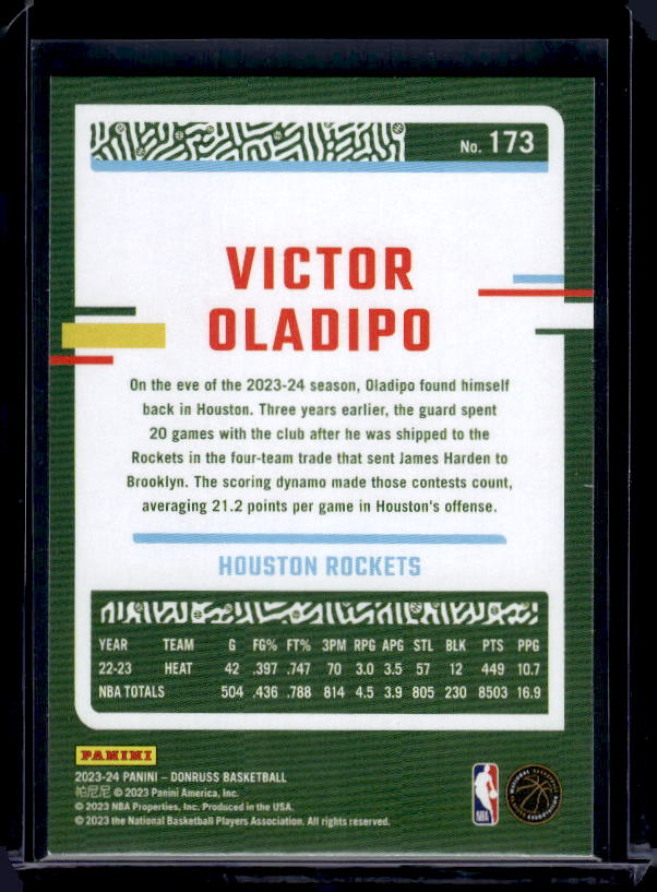2023-24 Donruss #173 Victor Oladipo