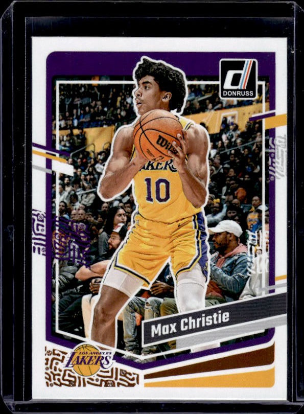 2023-24 Donruss #117 Max Christie Choice