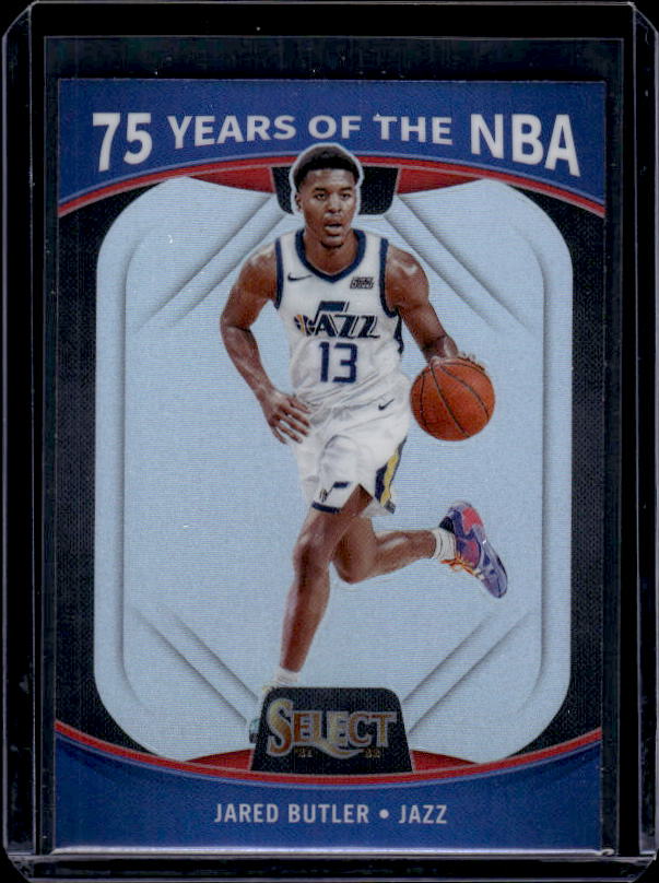 2021-22 Panini Select #74 Jared Butler 75 Years of the NBA