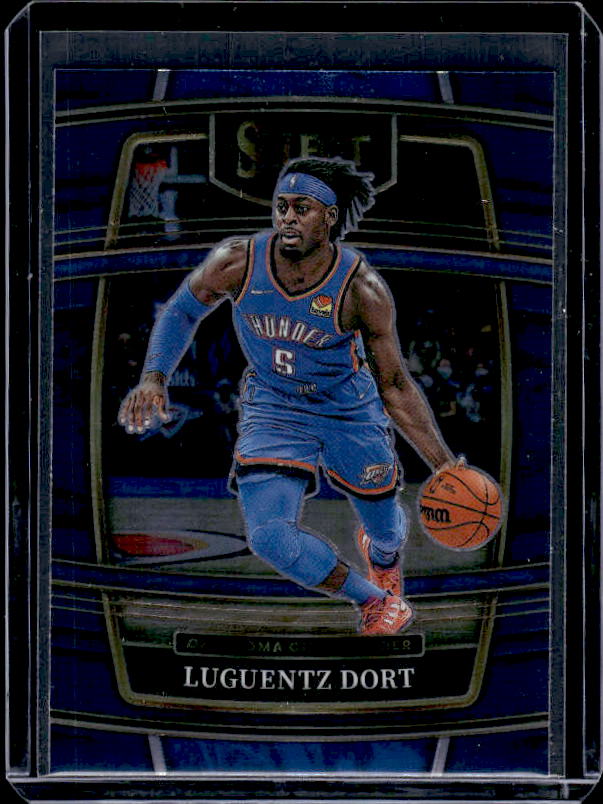 2021-22 Panini Select #2 Luguentz Dort Blue (Retail Base)