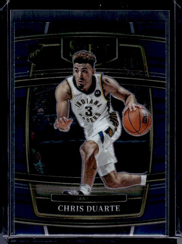 2021-22 Panini Select #41 Chris Duarte Blue (Retail Base)