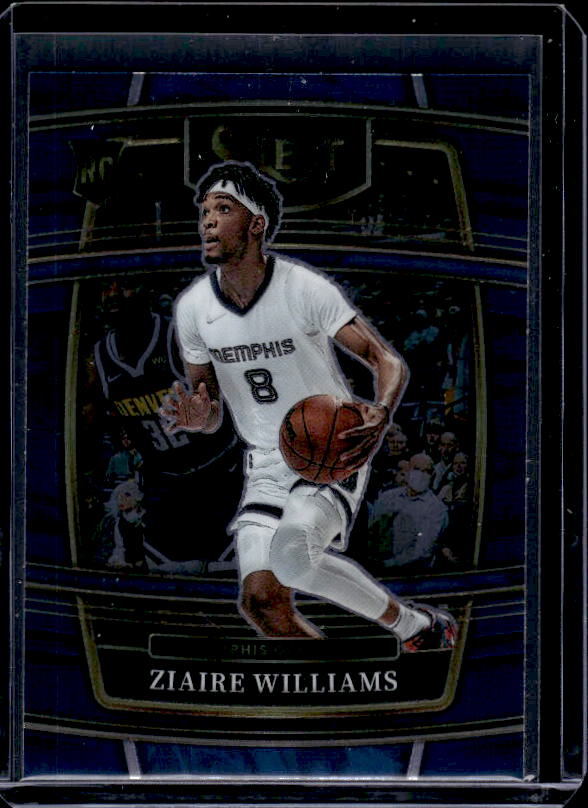 2021-22 Panini Select #86 Ziaire Williams Blue (Retail Base)