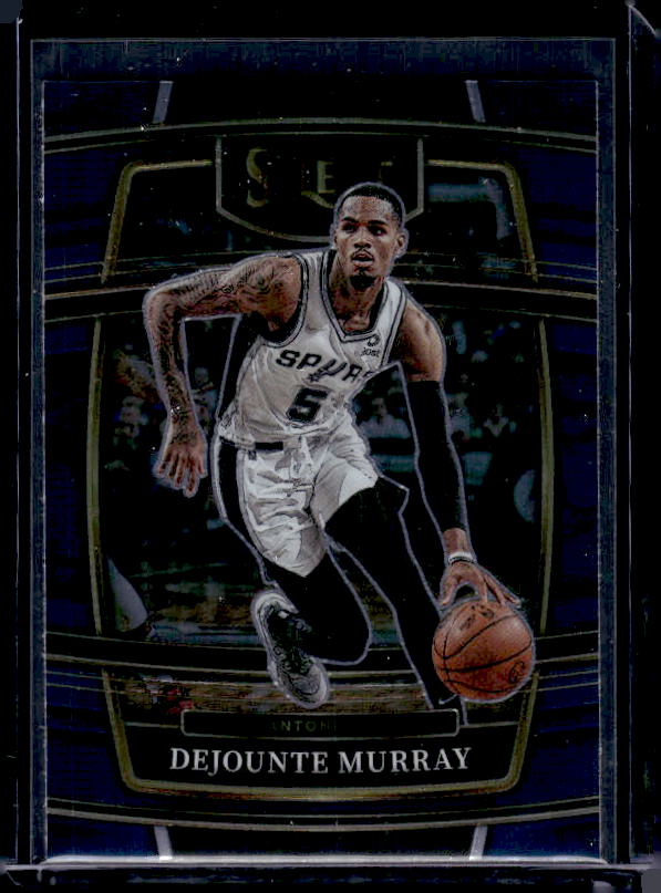 2021-22 Panini Select #43 Dejounte Murray Blue (Retail Base)