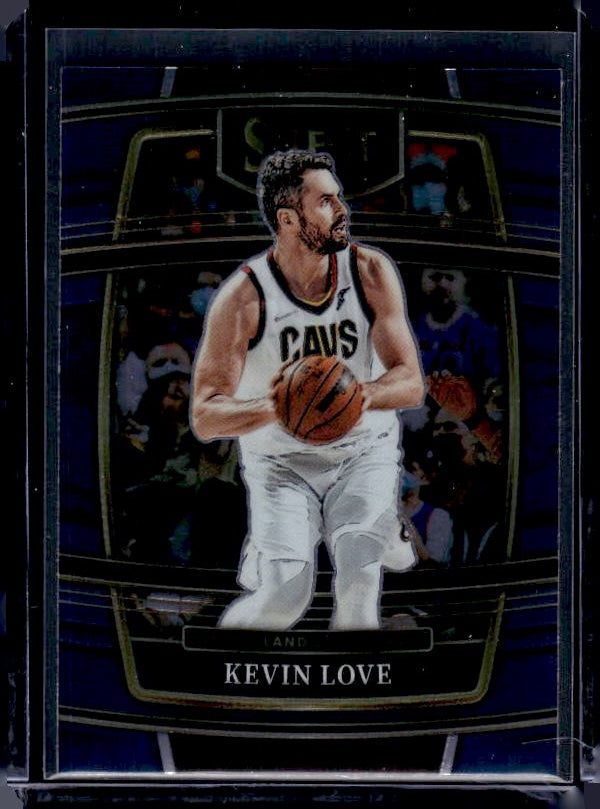 2021-22 Panini Select #60 Kevin Love Blue (Retail Base)