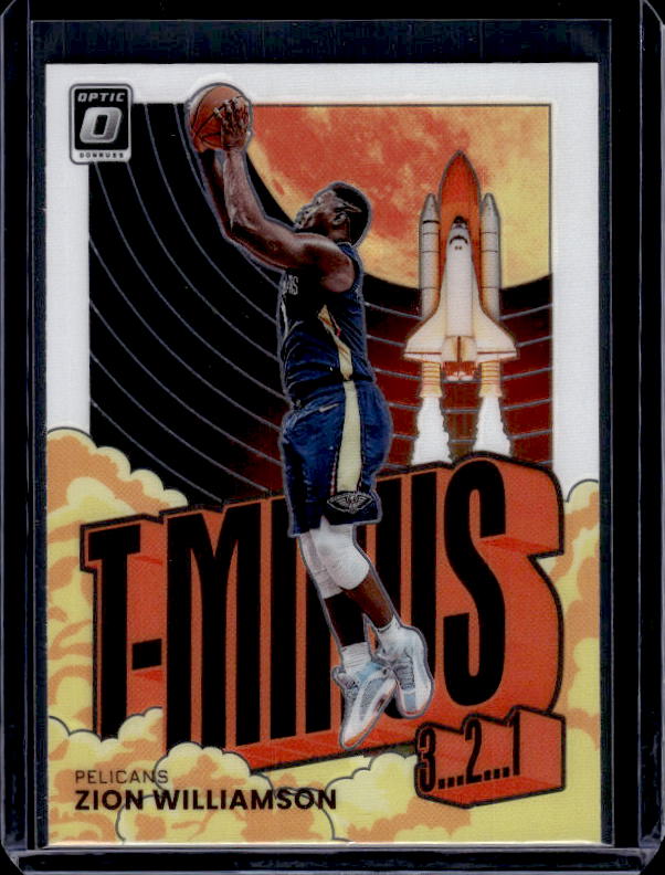 2021-22 Donruss Optic #1 Zion Williamson T-Minus 3...2...1