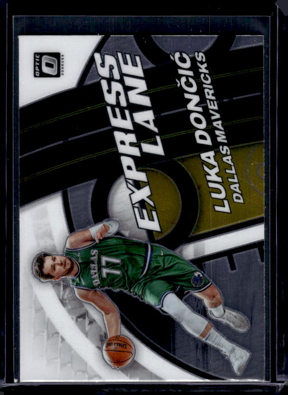 2021-22 Donruss Optic #7 Luka Doncic Express Lane